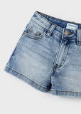 Mayoral - Lichtblauwe jeansshort