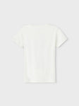 Name it - Witte T-shirt 'fast & furious'