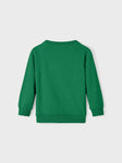 Name it - Groene sweater met een dino