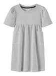 Name it - Blauw/wit gestreepte jurk