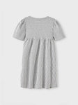 Name it - Blauw/wit gestreepte jurk